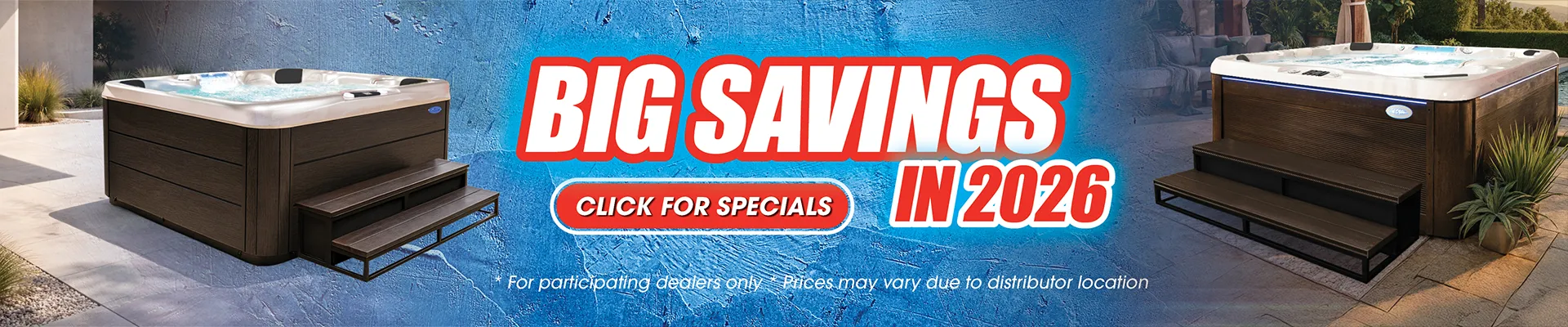 Calspas hot tub being used in a family setting - Newton